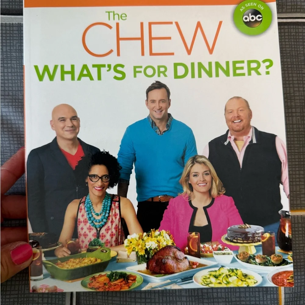 🏡NWOT Cookbook Set - The Chew “What’s for Dinner AND The Chew Food. Life. Fun.”